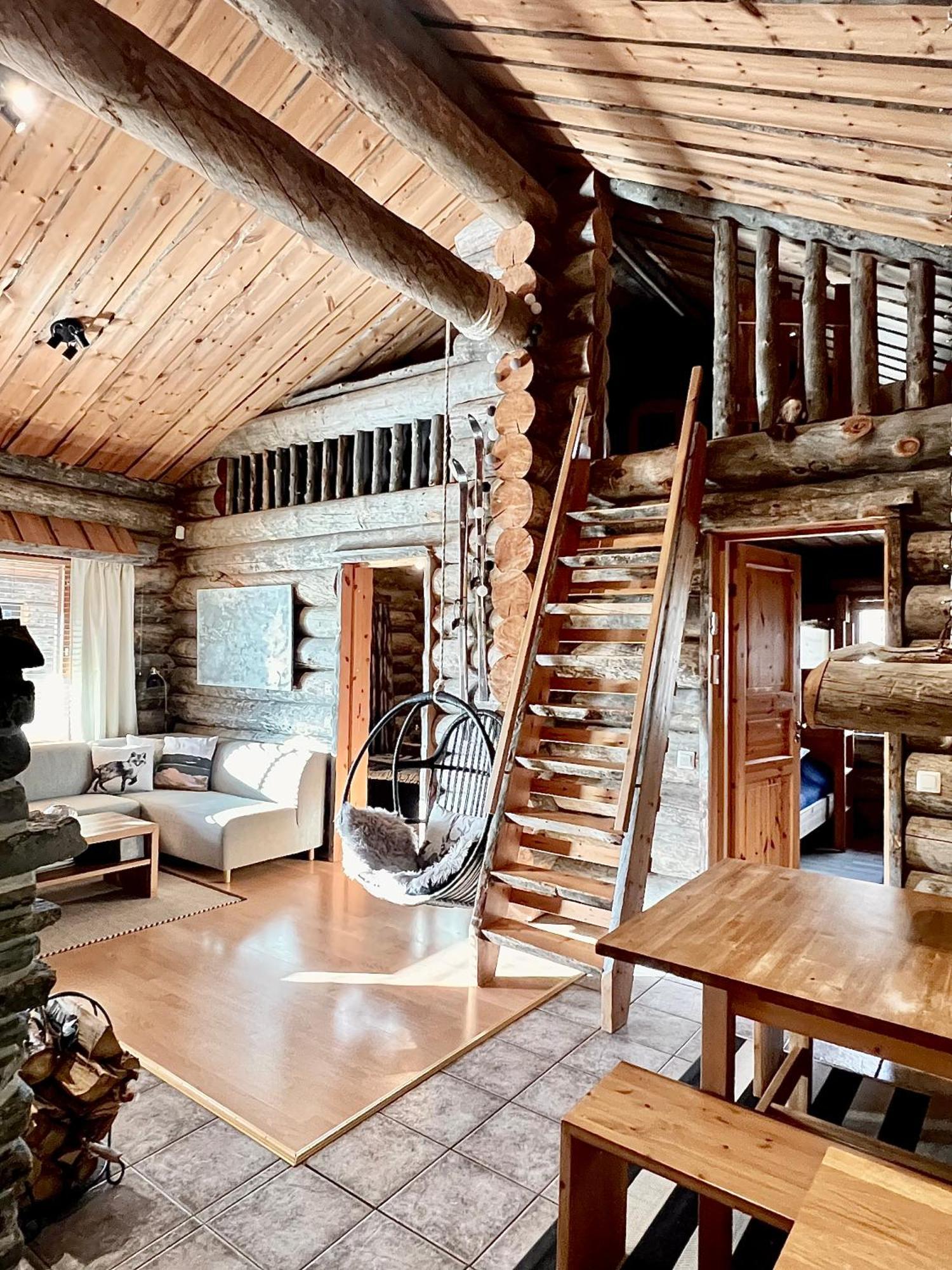 Villa Saarua: Ski-In Accommodation with Family-Friendly Amenities Ruka Exterior photo